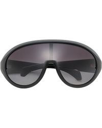 Moncler - Rick Owens Contrast Oval Sunglasses - Lyst