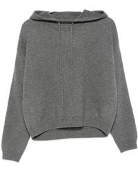 Loulou de Saison - Sarla Lds Knitted Hoodie - Lyst