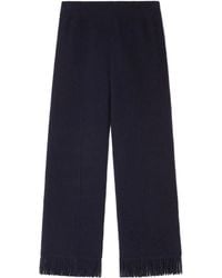 Alanui - Fringe-Detail Trousers - Lyst