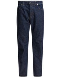 Stone Island - Regular Straight Fit Five Pocket Jeans - Lyst