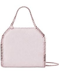 Stella McCartney - Mini Falabella Chain-Trim Tote Bag - Lyst