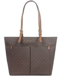 Michael Kors - Jet Set Medium Logo Pocket Tote - Lyst