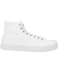 Maison Margiela - Solid Color Canvas Sneakers - Lyst