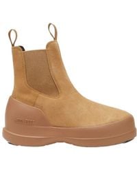 Moon Boot - Luna Trek Round Toe Boots - Lyst