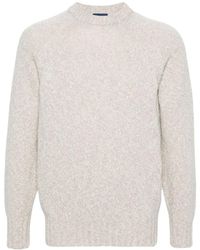 Drumohr - Crew Neck Knit Sweater - Lyst