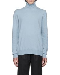 Maison Margiela - Roll-Neck Knitted Jumper - Lyst