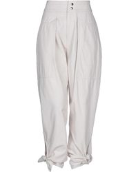 Isabel Marant - Solid Color Slim-Fit Trousers - Lyst