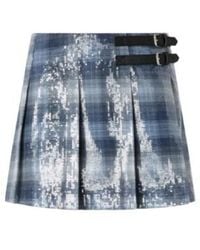 Pinko - Gongora Sequined Pleated Skirt - Lyst