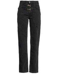 Isabel Marant - Fashion Solid Straight Leg Jeans - Lyst