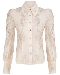 Zimmermann - Body Shirt - Lyst