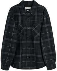 Our Legacy - Checked Overshirt - Lyst
