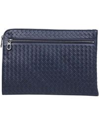 Bottega Veneta - Light Tourmaline Intrecciato Small Document Case - Lyst