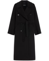 Max Mara - 'S Dalila Double-Breasted Belted Coat - Lyst