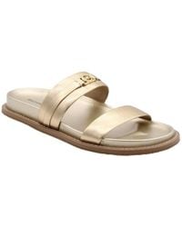 Michael Kors - Mandy Leather Sandal - Lyst