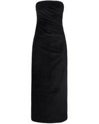 knee length dresses for ladies Lauryn Dress Burnt Coral – TOVE Studio
