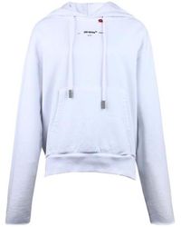 Off-White c/o Virgil Abloh - Logo Hooded Sweater - Lyst