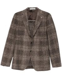 Tagliatore - Long-Sleeved Suit Jacket - Lyst