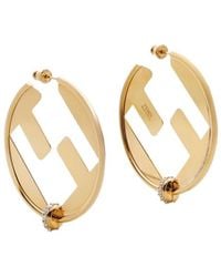 Fendi - Everround Earrings - Lyst