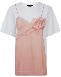 Simone Rocha - Crew Neck Short-Sleeved T-Shirt - Lyst