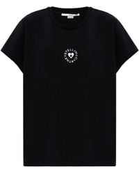 Stella McCartney - Logo Printed Crewneck T-Shirt - Lyst