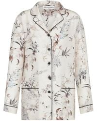 Dior - Christian All-Over Floral Printed Button-Up Shirt - Lyst