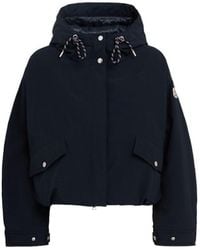 Moncler - Eucalyptus Nylon Hooded Down Jacket - Lyst