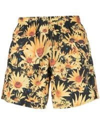 Jil Sander - Sunflower-Print Swim Shorts - Lyst