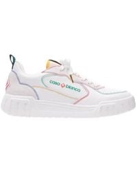 CASABLANCA - Court Logo Printed Sneakers - Lyst