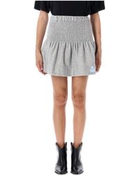 Isabel Marant - Isabel Marant Étoile Pacifica Flared Mini Skirt - Lyst