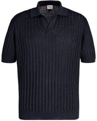 Tod's - V-Neck Knit T-Shirt - Lyst