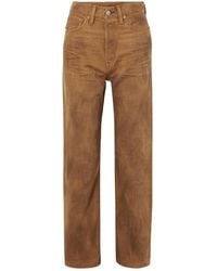 RRL - High-Rise Straight-Leg Jeans - Lyst