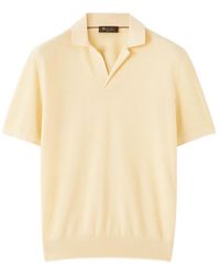 Loro Piana - Buttonless Polo Shirt - Lyst