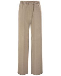 Herno - Elastic Waist Resort Trousers - Lyst
