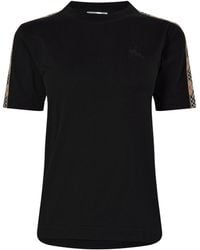 Burberry - Tape T-Shirt - Lyst