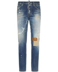 DSquared² - Medium Pressed Scared Wash Cool Guy Distressed Jeans - Lyst