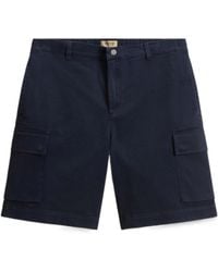 Woolrich - Garment-Dyed Cargo Shorts - Lyst