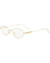 Dior - Eyewear Oval Frame Glasses - Lyst