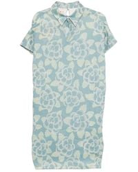 Marni - Floral Collar Dress - Lyst