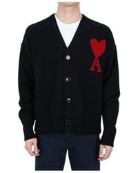 Ami Paris - Long-Sleeved Sweater - Lyst