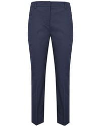 Weekend by Maxmara - Cropped Cigarette Trousers - Lyst