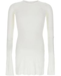 Rick Owens - Crewneck Long-Sleeved T-Shirt - Lyst