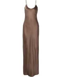 Nili Lotan - Cami Spaghetti Strap Gown - Lyst