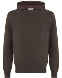 Herno - Long-Sleeve Hooded Sweatshirt - Lyst