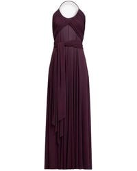 Alaïa - Alaïa Soft Jersey Cross Dress - Lyst