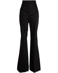 Sportmax - Plain Colour Casual Trousers - Lyst