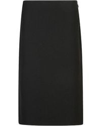 Fendi - Grain De Poudre Midi Skirt - Lyst
