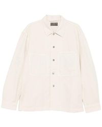 Lemaire - Button-Fastening Patch-Pocket Shirt - Lyst