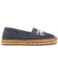 Ferragamo - Logo Pattern Low-Cut Casual Shoes - Lyst