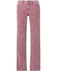 Isabel Marant - Leniya Cotton-Blend Corduroy Skinny Pants - Lyst
