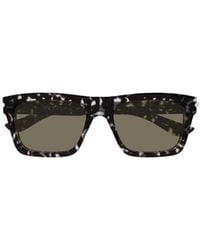 McQueen - Eyewear Square Frame Sunglasses - Lyst